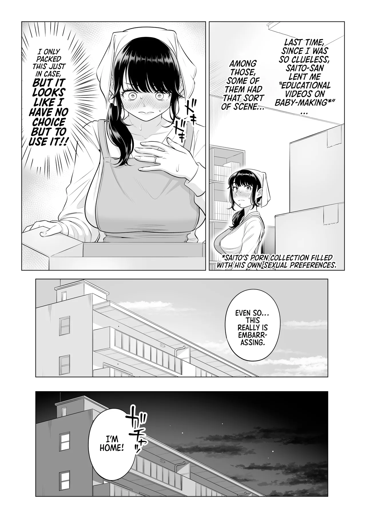 Hentai Manga Comic-Shizuka Tachibana, the Housewife Who Collects My Sperm Donations, Doesn't Know a Damn Thing!!-Chapter 2-55